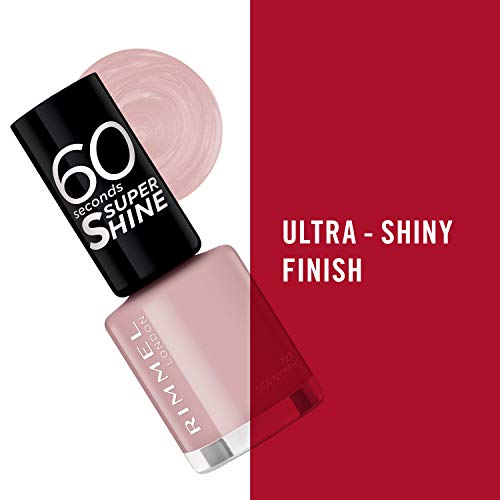 Rimmel London 60 Seconds Super Shine #723-Sea Nymph 8 ml - 1 unidad