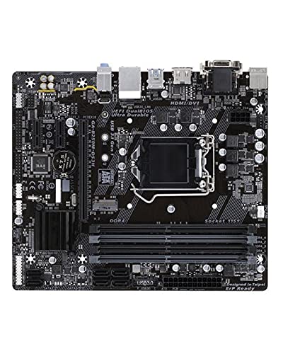 RKRXDH Placa Base de Escritorio Fit For Gigabyte GA-B250M-DS3H Placa Base B250M-DS3H B250 Socket LGA 1151 DDR4Placa Base para Juegos