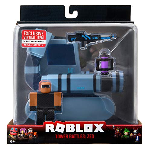 Roblox ROB0340 Action Collection-Tower Battles: Vehículo ZED [Incluye artículo Virtual Exclusivo]