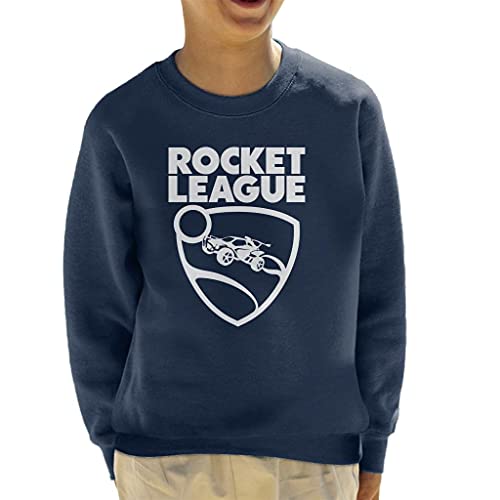Rocket League Text with Logo Kid's Sweatshirt, 12-13 Years
