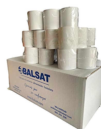 Rollo Ticket 80x80 Termico - 48 ud. Papel Impresoras y TPV