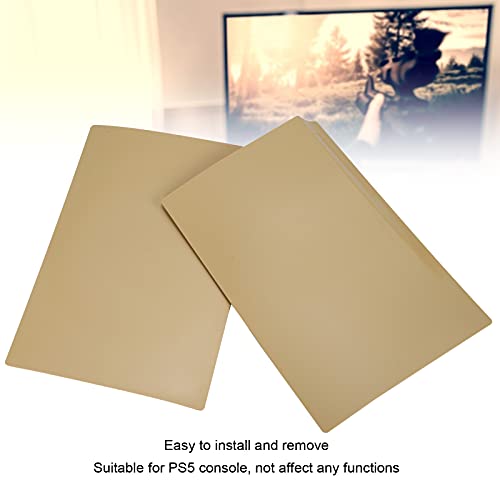 ROMACK Panel de reemplazo de la Cubierta del chasis, Profesión Hermosa y práctica Versión en CD-ROM Carcasa de Consola de Juegos para PS5 Versión de Disco Host para PS5 Versión Digital