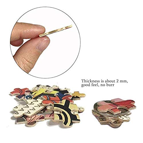 Rompecabezas para niños 1000 Pieza Adulto 3D Puzzle-Puzzle-Puzzle-Big Suelo Puzzle-Puzzle de los niños 5-7 años de Edad, ondeando pequeño tigre-50x75cm (Color : Green Leaf Deer)