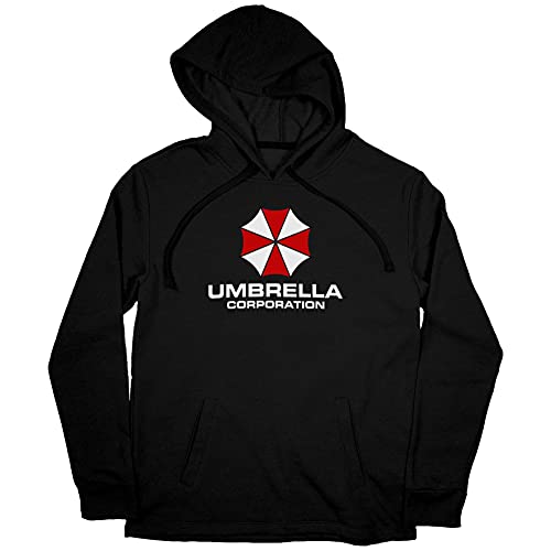 ROSETRAIL Umbrella Corps Logo Sudadera con Capucha Negra Unisex Size L