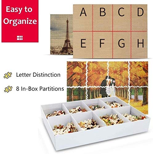 Rotación de cuatro estaciones de jardín rompecabezas juegos, 500 PC Juegos de Puzzles niños preparan Jigsaw Puzzles Adultos Kids Learning educativos de madera de Inteligencia Rompecabezas descompresió