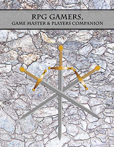 RPG GAMERS, GAME MASTER & PLAYERS COMPANION: RPG Battle Map Grid Paper Workbook - Quad, Hexagon and Blank Lined Pages For Role Playing Gamers
