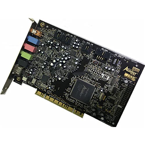 RTYU Ajuste Fit for la Tarjeta de Sonido Creative Sound Blaster Audigy SB0090 PCI 5.1 Que Funciona Bien