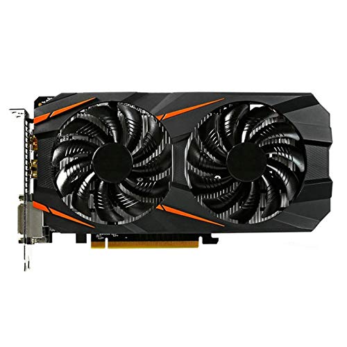 RTYU Fit For Gigabyte GTX 1060 6GB 192bit GDDR5 Tarjeta De Gráficos Tarjetas De Video Fit For NVIDIA VGA Tarjetas GeForce GTX 1050 TI HDMI 750 960 Tarjeta Grafica