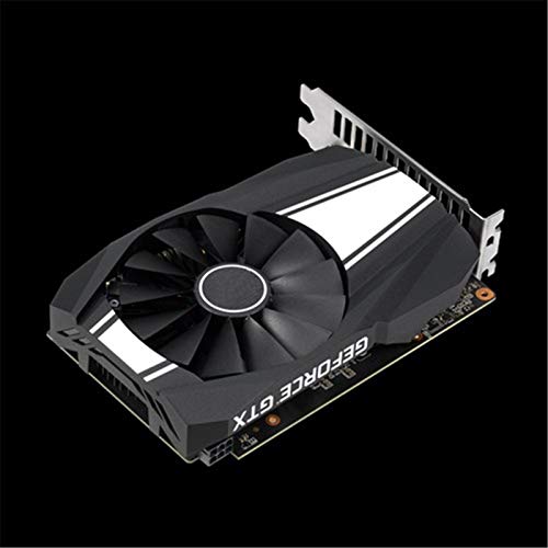 RTYU Tarjeta De Video Fit For ASUS GeForce GTX 1650 Super Overclocked 4GB Phoenix Fan Edition HDMI DP DVI Tarjeta Gráfica (PH-GTX1650S-O4G) Tarjeta Grafica
