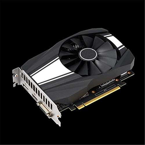 RTYU Tarjeta De Video Fit For ASUS GeForce GTX 1650 Super Overclocked 4GB Phoenix Fan Edition HDMI DP DVI Tarjeta Gráfica (PH-GTX1650S-O4G) Tarjeta Grafica