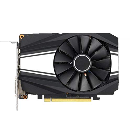 RTYU Tarjeta De Video Fit For ASUS GeForce GTX 1650 Super Overclocked 4GB Phoenix Fan Edition HDMI DP DVI Tarjeta Gráfica (PH-GTX1650S-O4G) Tarjeta Grafica