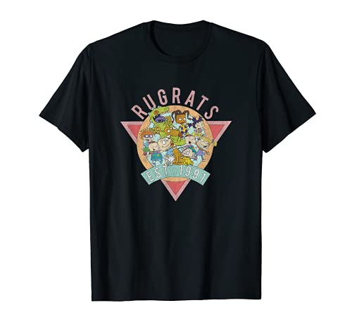 Rugrats Group Shot Est. 1991 Triangle Portrait Camiseta