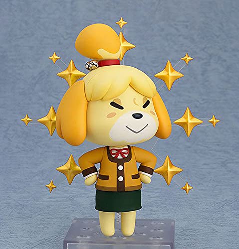 Ruinaza Animal Crossing New Leaf: Isabelle Nendoroid Figura De Acción Modelo En Caja Estatua Decoración De Escritorio Fans Colecciones Regalos