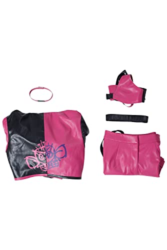 Runaway Loli Jinx Cosplay Juegos de disfraces Papeles Segundo Elemento Sexy Adultos Halloween Pascua Femeninas Niñas Mujeres de manga larga Abrigo Patrón Harajuku Navidad