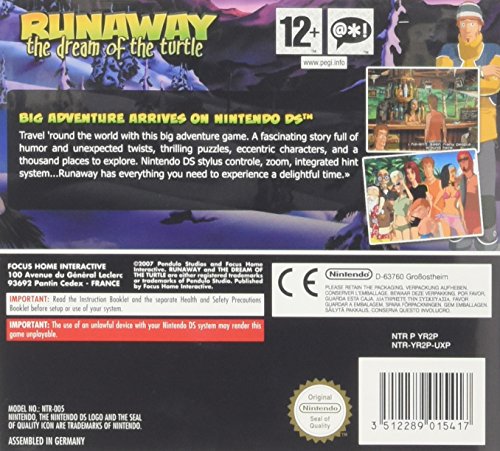 Runaway: The Dream Of The Turtle (Nintendo DS) [Importación inglesa]