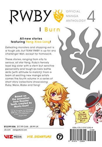 RWBY Anthology, Vol. 4: I Burn (RWBY: Official Manga Anthology)