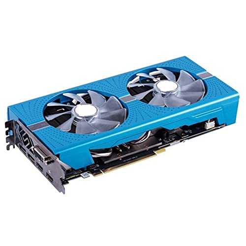 RX 590 Tarjetas gráficas de 8GB GPU Radeon RX590 GME 8GB Nitro AMD Tarjeta de video Pantalla de PC de escritorio Mapa de juegos de computadora Tarjeta de video Tarjeta gráfica para juegos GráficosT