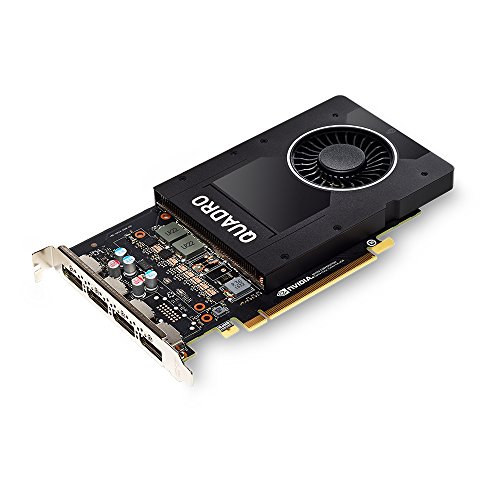 S26361-F2222-L204 - NVIDIA QUADRO P2000 5GB 5GB GDDR5, 160-bit, PCI Express 3.0 x 16, CUDA 1024, 4x DP 1.4, 75W