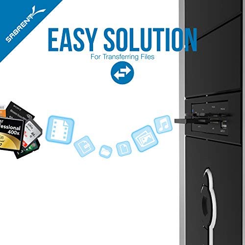 Sabrent Lector/Grabador de Tarjetas Multimedia 75 en 1 (Cable de alimentación) (CRW-UINB)