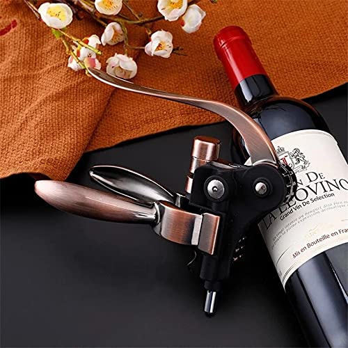 Sacacorchos Abridor Abrel de vino de alta calidad aleación de zinc de aleación de vino de alta gama de vino de gama de vino con forma de cacerillo de conejo abrelatas de botella de vino para un amigo