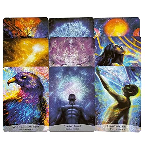 Sacrive Spirit Oracle Family Family Fiesta de Vacaciones Solitaire Principiante Destiny Destiny Juego, Proporciona orientación Espiritual para su Viaje de Vida