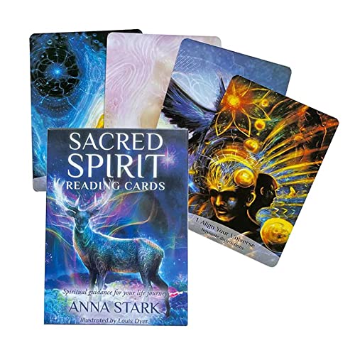 Sacrive Spirit Oracle Family Family Fiesta de Vacaciones Solitaire Principiante Destiny Destiny Juego, Proporciona orientación Espiritual para su Viaje de Vida