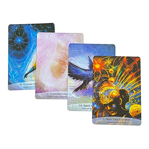 Sacrive Spirit Oracle Family Family Fiesta de Vacaciones Solitaire Principiante Destiny Destiny Juego, Proporciona orientación Espiritual para su Viaje de Vida