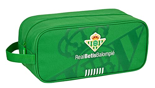 Safta Zapatillero Mediano de Real Betis Balompié, 340x140x150 mm, Verde