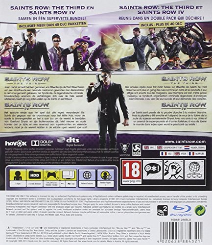 Saints Row Double Pack 3 & 4 [Importación Francesa]
