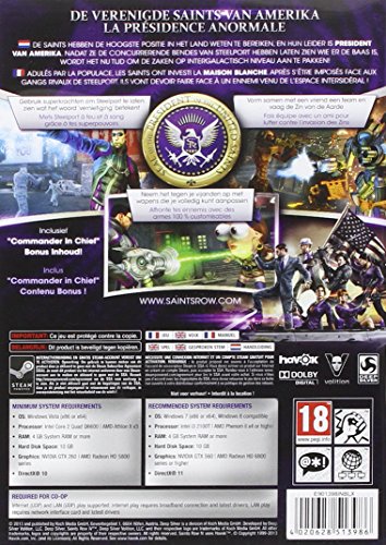 Saints Row IV - Commander In Chief Edition [Importación Francesa]