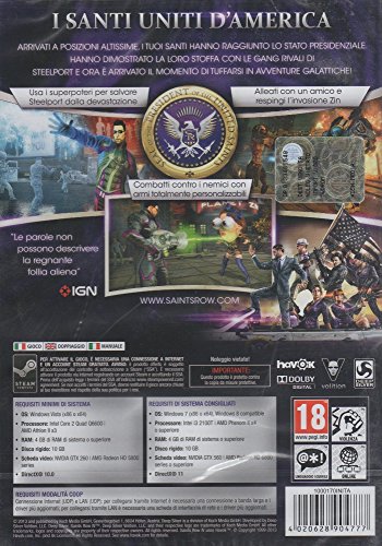Saints Row IV Commander In Chief - Limited Edition [Importación Italiana]