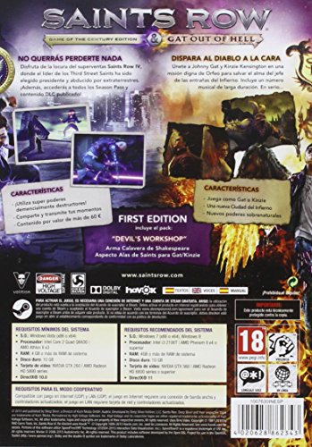 Saints Row IV: Re-Elected + Gat Out Of Hell - First Edition