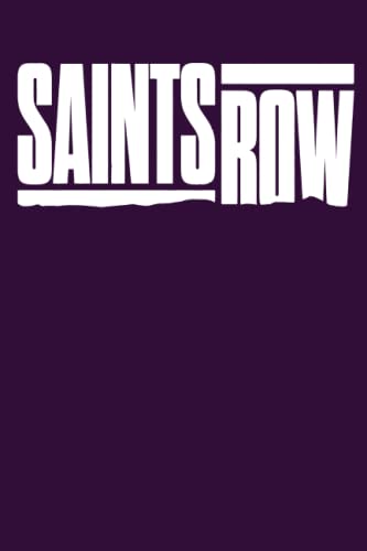 Saints Row Notebook: Minimalist Composition Book | 100 pages | 6" x 9" | Collage Lined Pages | Journal | Diary | For Students, Teens, and Kids | For School, College, University, School Supplies