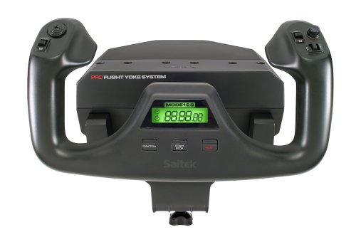 Saitek Pro Flight Yoke System - Sistema de control para simuladores de vuelo en PC - Joystick y Acelerador