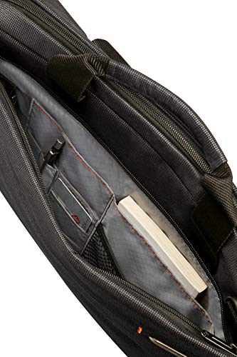 Samsonite LAPTOP BAG 15.6" (CHARCOAL BLACK) -NETWORK 3  Equipaje de mano, 0 cm, Negro