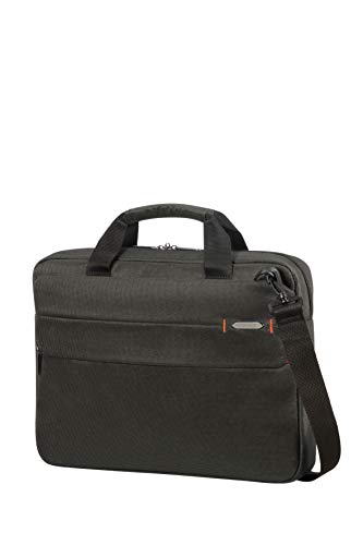 Samsonite LAPTOP BAG 15.6" (CHARCOAL BLACK) -NETWORK 3  Equipaje de mano, 0 cm, Negro