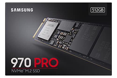 Samsung 970 Pro, Memoria Ssd, 1, 512 GB, Negro