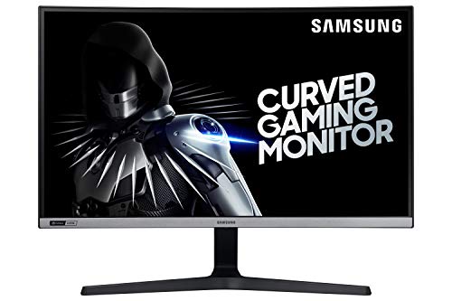 Samsung C27RG50 - Monitor Curvo Gaming de 27" (Full HD, 4 ms, 240 Hz, G-Sync, LED, VA, 16:9, 3000:1, 1800R, 300 CD/m², 178°, HDMI, Base en V) Plata Oscuro