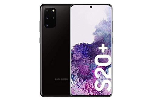 Samsung Galaxy S20+ - Smartphone 6.7" Dynamic AMOLED (8GB RAM, 128GB ROM , cuádruple cámara trasera 64MP, Octa-core Exynos 990, 4500mAh batería, carga ultra rápida), Cosmic Black