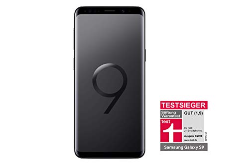 Samsung Galaxy S9 (SM-G960F / DS) de 4 GB / 64 GB 5,8 Pulgadas Dual SIM LTE (Sólo gsm, CDMA n) (Negro Medianoche, Un teléfono) (reacondicionado Certificado)