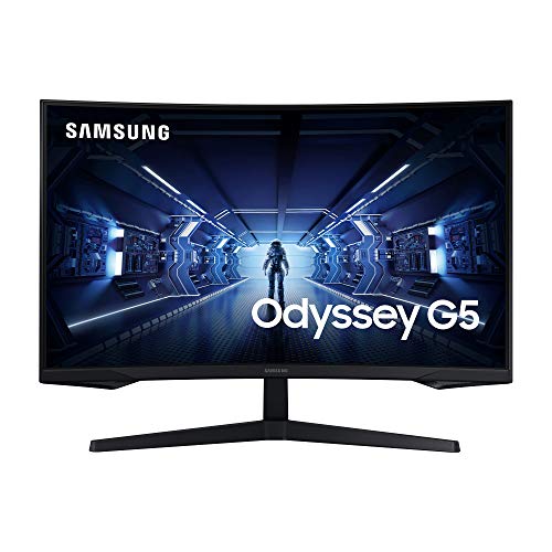 Samsung LC27G53TQWRXEN - Monitor gaming curvo de 27'' WQHD, 2560x1440, 16:9, 2500:1, 1000R, 144 Hz, 1 ms, 250 cd/m², HDMI AMD FreeSync Premium, Negro