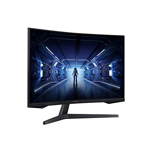 Samsung LC27G53TQWRXEN - Monitor gaming curvo de 27'' WQHD, 2560x1440, 16:9, 2500:1, 1000R, 144 Hz, 1 ms, 250 cd/m², HDMI AMD FreeSync Premium, Negro