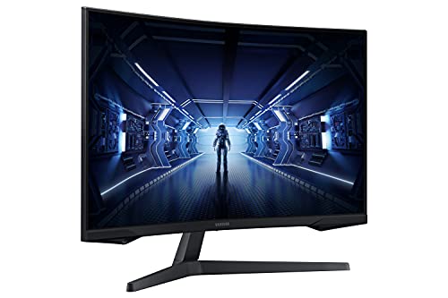 SAMSUNG Odyssey C32G55T - Monitor gaming curvo de 32" WQHD (2560x1440, 144 Hz, 1ms, 1000R, HDR10, AMD FreeSync Premium) Negro