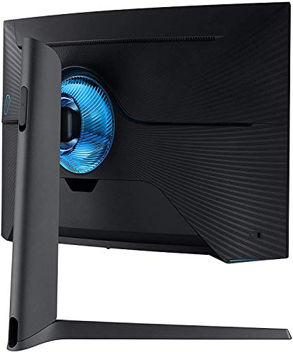 Samsung Odyssey G7 LC27G73TQSUXEN - Monitor Curvo Gaming de 27'' WQHD (2560x1440, 1 ms, 240 Hz, FreeSync, Gsync, QLED, 16:9, HDR600, 350 CD/m², 1000R, DisplayPort, HDMI, USB 3.0) Negro