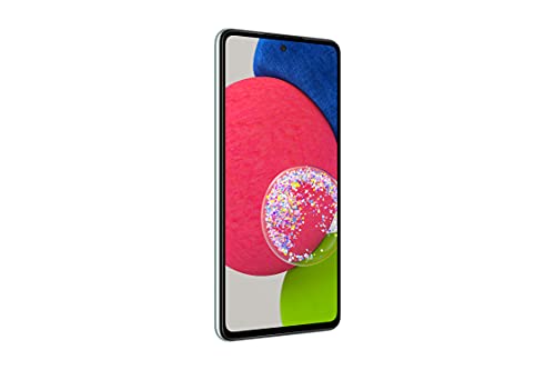 Samsung Smartphone Galaxy A52s 5G con Pantalla Infinity-O FHD+ de 6,5 Pulgadas, 6 GB de RAM y 128 GB de Memoria Interna Ampliable, Batería de 4500 mAh y Carga Superrápida Verde (Version ES)