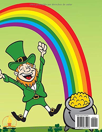 San Patricio libro de colorear para niños: ¡Feliz dia de San Patricio! Colorear para niños pequeños y preescolares de 4 a 8 años