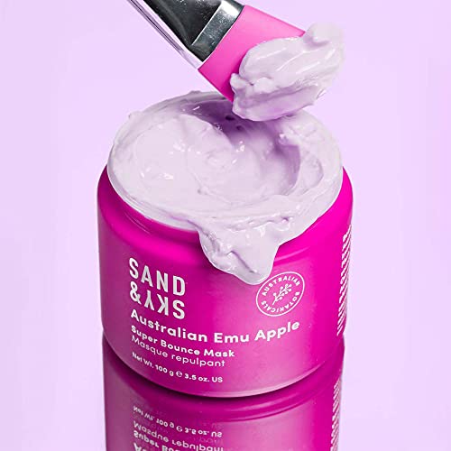 Sand & Sky Super Bounce Mask - Mascarilla facial hidratante humectante - Manzana emú australiana
