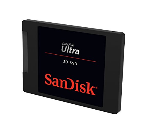 SanDisk Ultra 3D SSD de 500 GB con hasta 560 MB/s de velocidad de lectura / hasta 530 MB/s de velocidad de escritura