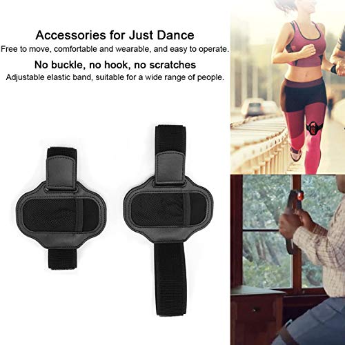 SANON 2 Unids/Lote Banda de Correa de Pierna Elástica Ajustable para Nintendo Switch Joy-Con Ring Fit Juego de Aventuras