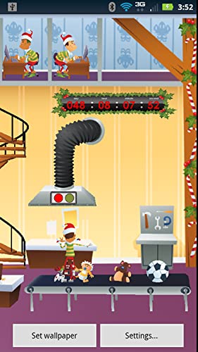 Santas Workshop Live Wallpaper